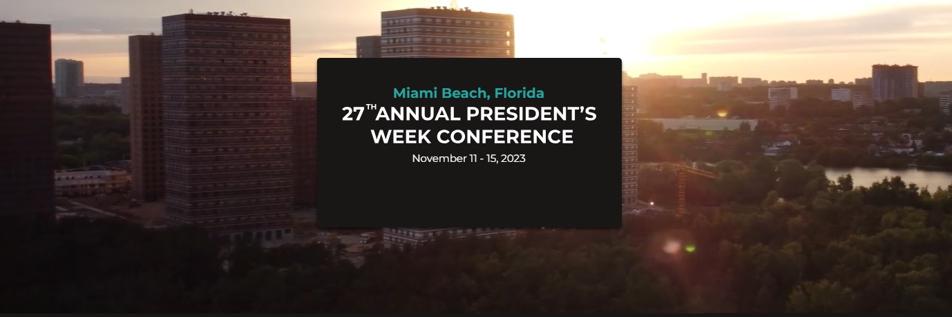 Preseidents Week 27 Conference in Miami, 2023